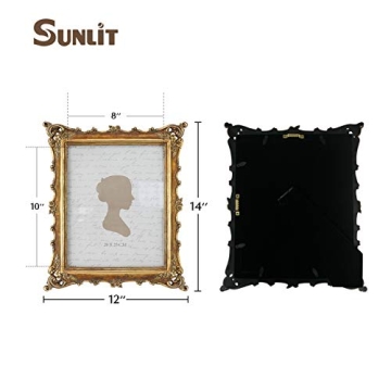 Sunlit Vintage Picture Frame 8x10 Inch Antique Decor