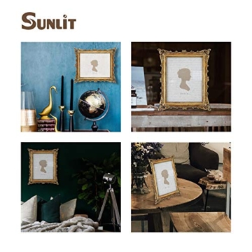 Sunlit Vintage Picture Frame 8x10 Inch Antique Decor