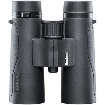 Bushnell Engage X 10x42mm Binoculars, IPX7 Waterproof and Lightweight Binoculars for Hunting, Travel, and Camping in Black