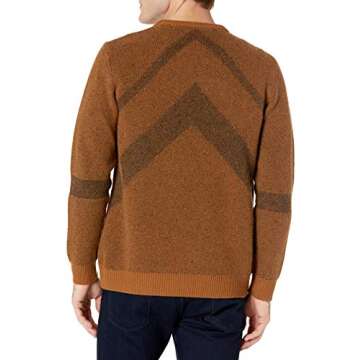 Billy Reid Men's Painted Zig Zag Crew