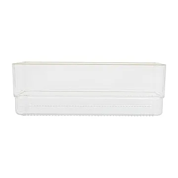 Martha Stewart Stackable Desk Organizers with Gold Trim