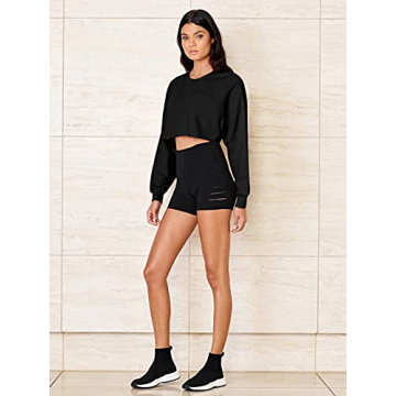 Buy LASLULU Long Sleeve Crop Top for Women - Stylish & Comfortable