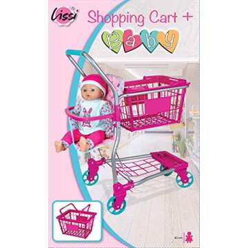 Lissi Shopping Cart with 16" Baby Doll