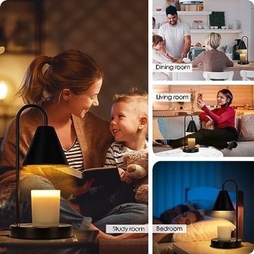 Aimoptg Candle Warmer Lamp with Dimmable Light