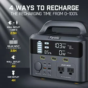 Fanttik EVO 300 - 299Wh Power Station for All Activities