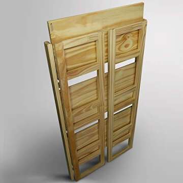 Casual Home 3-Shelf Folding Bookcase for Students