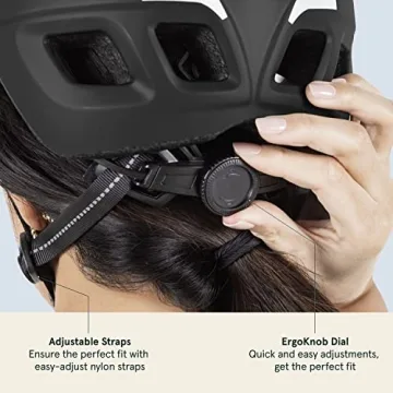 Retrospec Lennon Bike Helmet with LED Light & Visor