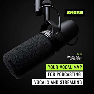Shure SM7B Vocal Dynamic Microphone