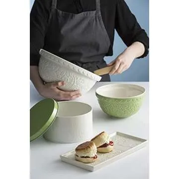 Mason Cash Fox Embossed Mixing Bowl 4.25 Qt