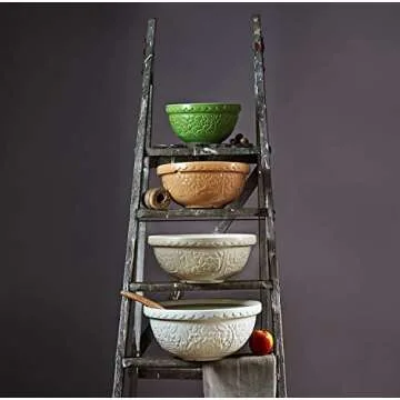 Mason Cash Fox Embossed Mixing Bowl 4.25 Qt