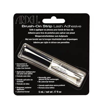 Ardell Brush On Strip Lash Adhesive - Clear, Quick-Drying, Waterproof, 5ml