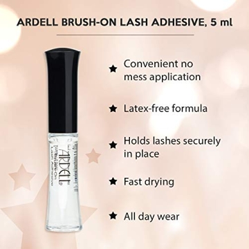 Ardell Brush On Clear Lash Adhesive for All-Day Wear