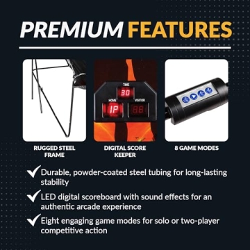 Hathaway Sure Shot Indoor Basketball Game for All Ages