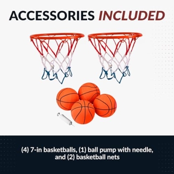 Hathaway Sure Shot Indoor Basketball Game for All Ages