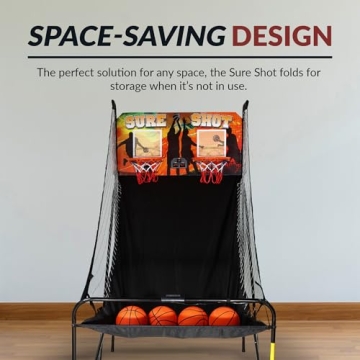 Hathaway Sure Shot Indoor Basketball Game for All Ages