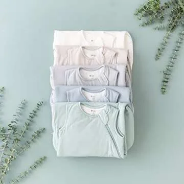 KYTE BABY Unisex Rayon Made From Bamboo Sleep Bag for Babies and Toddlers, 1.0 Tog (Small, Oat)