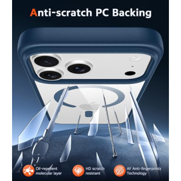 FNTCASE iPhone 17 Pro Case: Sleek Magnetic Protection