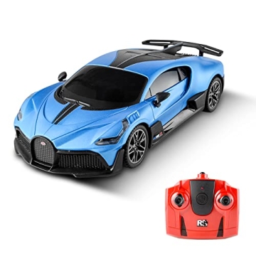 BEZGAR Bugatti Remote Control Car for Boys 8-12 - 1:24 Officially Licensed Bugatti Divo Racing Car M...