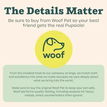 WOOF Starter Pack - Interactive Dog Toys for Boredom - Dog Treat Molds Silicone - Chicken-Flavored Healthy Dog Treats - Pupsicle Dog Enrichment Toy - Extra Large Dog Toys - 25-75 lbs