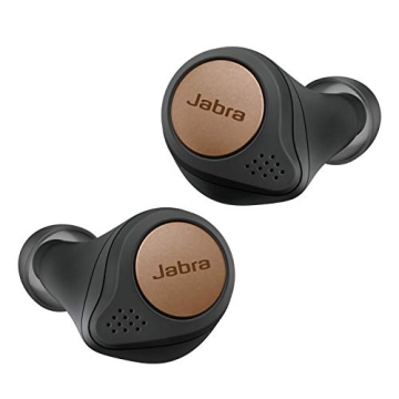 Jabra Elite Active 75t True Wireless Bluetooth Earbuds, Copper Black – Wireless Earbuds for Runnin...