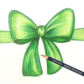 Derwent Colored Pencils, Procolour Pencils, Drawing, Art, Metal Tin, 72 Count (2302508)