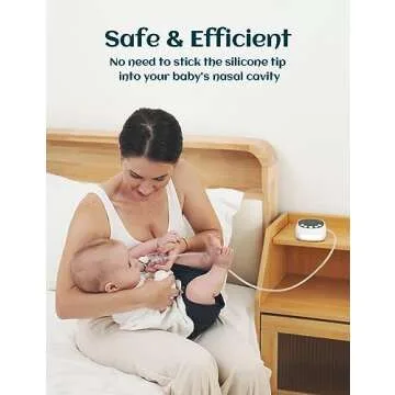 X-Bosak Nasal Aspirator for Baby, Hospital Grade, Electric Nose Sucker with Adjustable 9 Levels Suct...