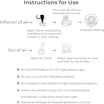 23'' Inflatable Pool Ring Floats for Kids Summer Fun