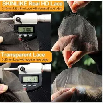 BEEOS Ultra-fitted 13x6 Full Frontal SKINLIKE HD Lace Bob Wig, 180% Density Pre-plucked Bleached Knots Short Straight Bob Human Hair 14 Inch