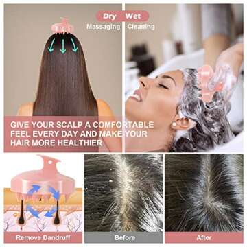 URTHEONE Hair Scalp Massager Brush for Healthy Hair Care