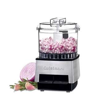 Cuisinart DLC-1SSFR Mini-Prep Processor, Brushed Metal (Renewed)