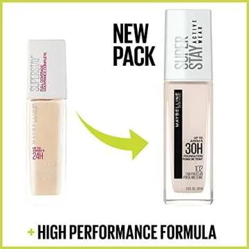 Maybelline Lightweight Full Coverage Foundation 30Hr Wear