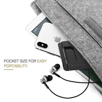 MoKo Portable Phone/Tablet Stand - Adjustable Holder for All Devices