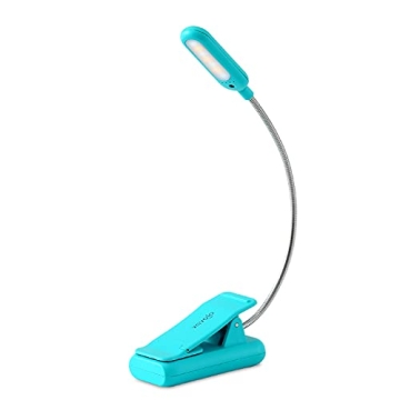 VAVOFO Clip On Book Light for Bed Kids, 7 LED Reading Light with 9-Level Warm Cool White Daylight, E...