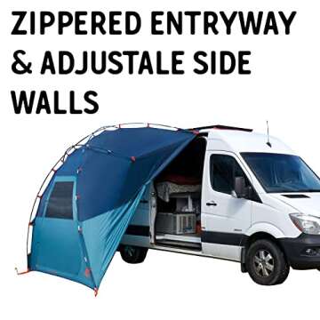 Kelty Backroads Shelter: Versatile Car-Mounted Camping Shade