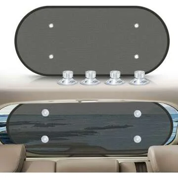 Car Window Shades - 99.98% UVR Protection Fits Back Windows