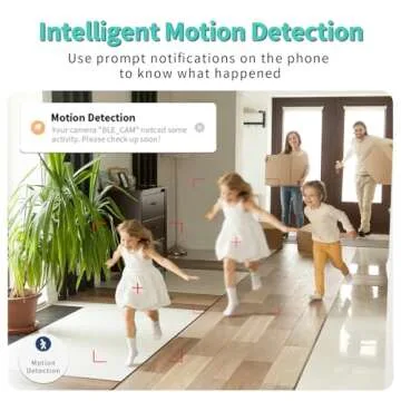 Alaga 2K Indoor Camera with AI Detection & Night Vision