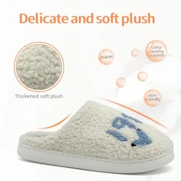 sharllen Taylors Slippers for Women Men,1989 Version Slippers,Memory Foam Slip on Cute House Slippers,Warm Plush Winter Bedroom Slippers,Indoor Comfy Fuzzy Fluffy Slippers