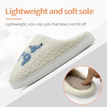 sharllen Taylors Slippers for Women Men,1989 Version Slippers,Memory Foam Slip on Cute House Slippers,Warm Plush Winter Bedroom Slippers,Indoor Comfy Fuzzy Fluffy Slippers