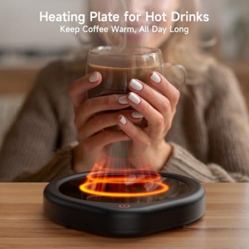 Auto Shut Off Coffee Mug Warmer with Smart Temperature Settings