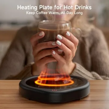 Auto Shut Off Coffee Mug Warmer with Smart Temperature Settings