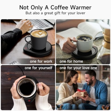 Auto Shut Off Coffee Mug Warmer with Smart Temperature Settings