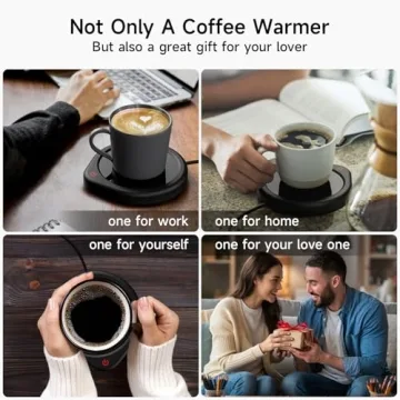 Auto Shut Off Coffee Mug Warmer with Smart Temperature Settings
