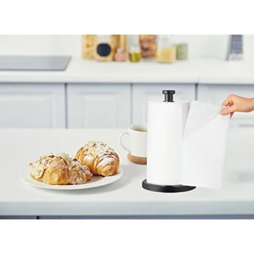 Elegant Stainless Steel Paper Towel Holder for Kitchen