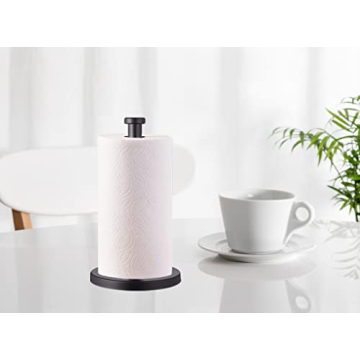 Elegant Stainless Steel Paper Towel Holder for Kitchen