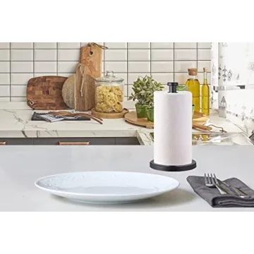 Elegant Stainless Steel Paper Towel Holder for Kitchen