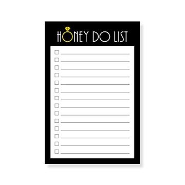 Honey Do List Notepad for Couples and Gift Ideas