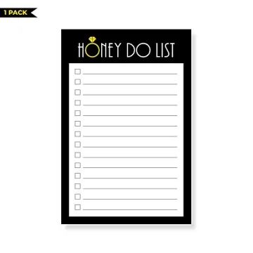 Honey Do List Notepad for Couples and Gift Ideas