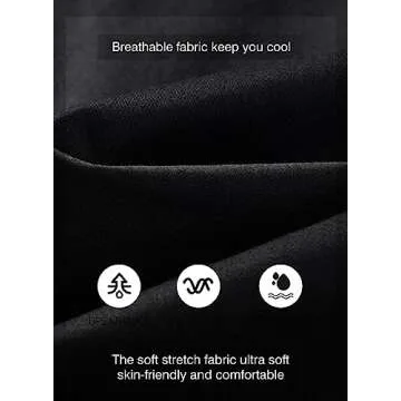 JMIERR Men's Casual Joggers Pants - Cotton Drawstring Chinos Cargo Pants Hiking Outdoor Twill Track Jogging Yoga Sweatpants Jogger Pants with Pockets for Men Slim Fit, US 32(S), A Black