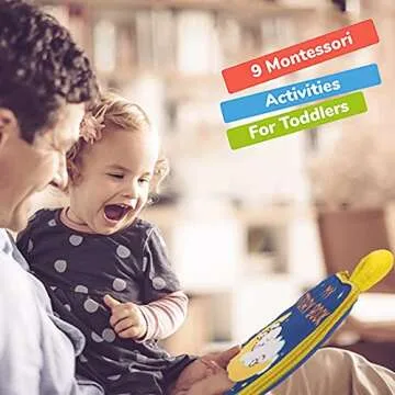 Touch and Feel Cloth Book - Sensory Fun for Babies and Toddlers