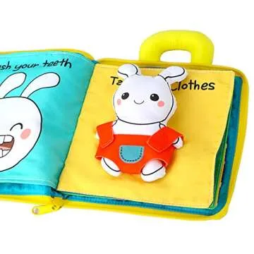 Touch and Feel Cloth Book - Sensory Fun for Babies and Toddlers
